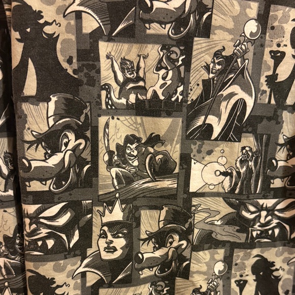 Black & Gray  Zip Hoodie with Disney Villain - Picture 4 of 6